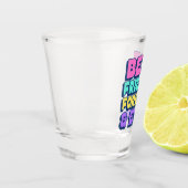 Beste vrienden voor altijd & ooit shot glas (Links)