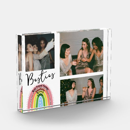 Beste vrienden voor altijd regenboog naam foto col (Links)