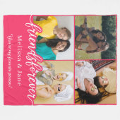 beste vrienden voor altijd schattig 4 foto's colla fleece deken (Voorkant (Horizontaal))