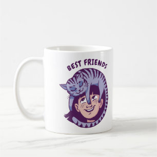 Beste Vrienden Voor Altijd Schattige Vriendschapsq Koffiemok