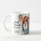 Beste Vrienden Voor Altijd Script 2 Foto Koffiemok (Links)