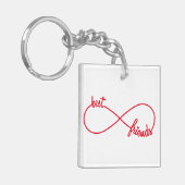 Beste vrienden voor altijd sleutelhanger (Voorkant Links)