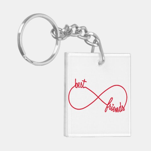 Beste vrienden voor altijd sleutelhanger (Voorkant Links)