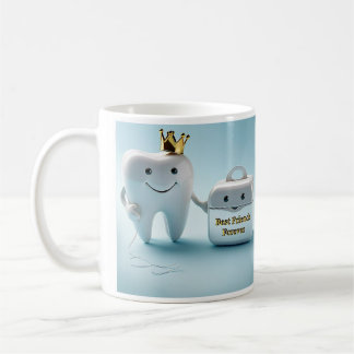 BESTE VRIENDEN VOOR ALTIJD: TOOH AND FLOSS KOFFIEMOK