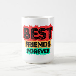 BESTE VRIENDEN VOOR ALTJD RETRO VRIENDEN, VRIENDSC KOFFIEMOK