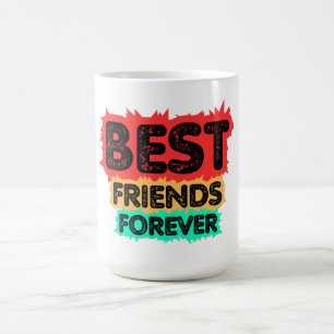 BESTE VRIENDEN VOOR ALTJD RETRO VRIENDEN, VRIENDSC KOFFIEMOK