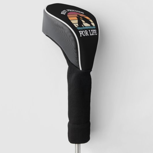 Beste vrienden voor het leven golfheadcover (Schuin)