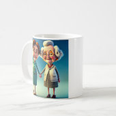 Beste vrienden voor het leven koffiemok (Voorkant links)