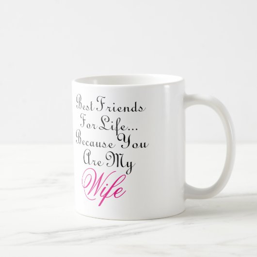 Beste vrienden voor het leven... Omdat je mijn vro Koffiemok (Rechts)