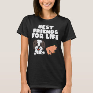 Beste vrienden voor het leven Shih Tzu schattige h T-shirt