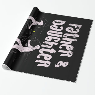 Beste vrienden voor het leven van vader en dochter cadeaupapier
