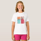 Beste vrienden voor katten t-shirt (Voorkant volledig)