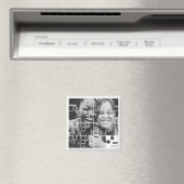 Beste vrienden voor moderne Puzzle Gift Magneet (Insitu (Vaatwasser))