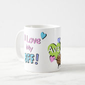 Beste vrienden voor Mok Bff Mok (Voorkant links)