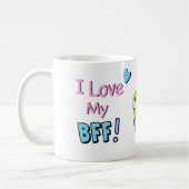 Beste vrienden voor Mok Bff Mok (Links)