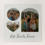 Beste vrienden voor ooit aangepaste BFF-fotovorm Legpuzzel<br><div class="desc">Beste vrienden voor altijd BFF Custom Photo Shape Jigsaw Puzzel</div>