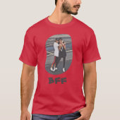 Beste vrienden voor ooit BFF Besties uploaden je f T-shirt (Voorkant)