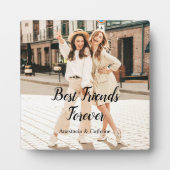 Beste Vrienden voor ooit BFF moderne, gepersonalis Fotoplaat (Voorkant)