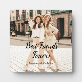 Beste Vrienden voor ooit BFF moderne, gepersonalis Fotoplaat