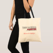 Beste Vrienden voor ooit Gepersonaliseerd Citaat Tote Bag (Voorkant (product))