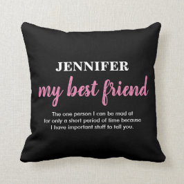 Beste vrienden | Vriendschap Kussen