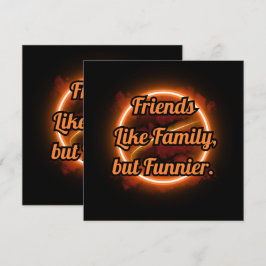 BESTE VRIENDEN, VRIENDSCHAP, VRIENDEN ALS FAMILIE KAART