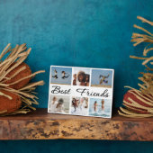 Beste Vrienden Vriendschap Zes Fotocollage Fotoplaat (Zijkant)