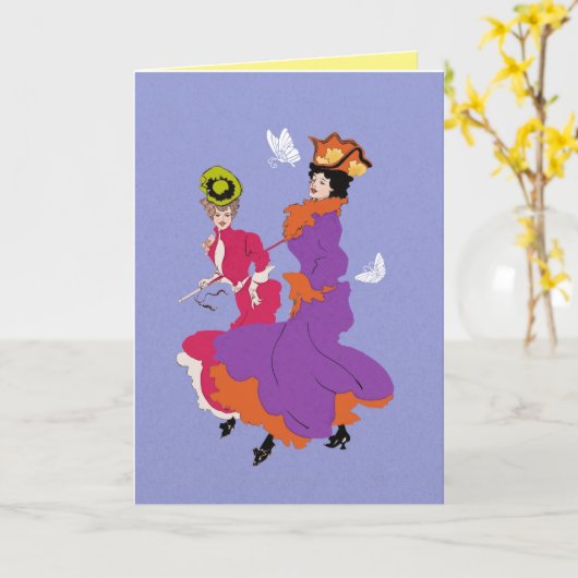 Beste vrienden  vrouwen maken onheil kaart (Gele Bloem)