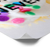 Beste vrienden, waardevol bericht poster (Hoek)