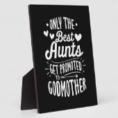 Beste vrienden worden gepromoot naar Godmoeder Fotoplaat (Zijkant)