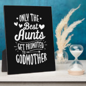 Beste vrienden worden gepromoot naar Godmoeder Fotoplaat (Zijkant)