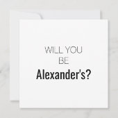 Beste vrienden worden gepromoveerd tot peter vrage kaart (Achterkant)