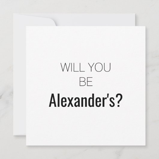 Beste vrienden worden gepromoveerd tot peter vrage kaart (Achterkant)