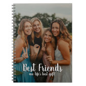 Beste vrienden zijn de beste, moderne foto van het notitieboek (Voorkant)