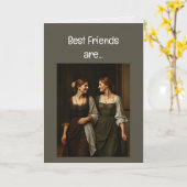 Beste vrienden zijn moeilijk te vinden De beste is Kaart (Gele Bloem)