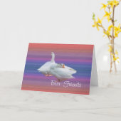 Beste vriendenkaart kaart (Gele Bloem)