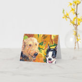 Beste vriendenkaart kaart (Gele Bloem)