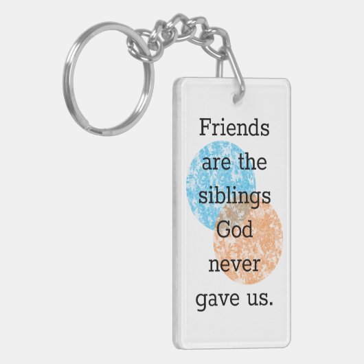 Beste vriendenoffertes sleutelhanger (Voorkant Links)