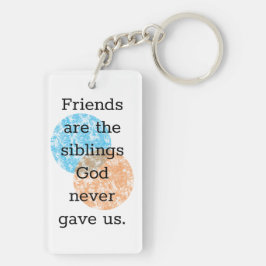 Beste vriendenoffertes sleutelhanger