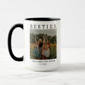 Beste vriendin aangepaste mok, verjaardag BFF cade Mok (Links)