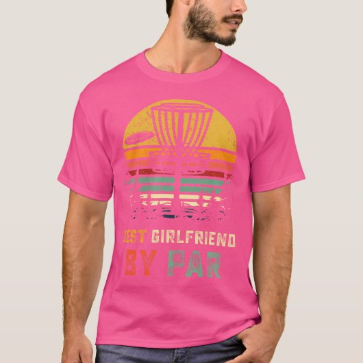 Beste Vriendin Disc Golf GF Frisbees Disc Golfer T-shirt (Voorkant)