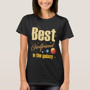 Beste vriendin in het melkwegT T-shirt