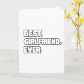 Beste Vriendin ooit Kaart (Gele Bloem)