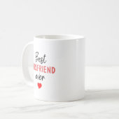 Beste vriendin ooit koffiemok (Voorkant links)