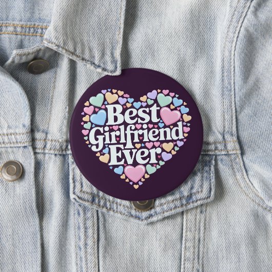 Beste vriendin ooit ronde button 4,0 cm (In situ)