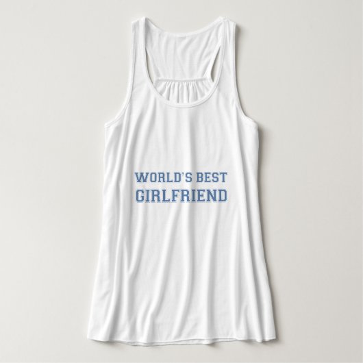 Beste Vriendin ter wereld Tanktop (Design voorkant)
