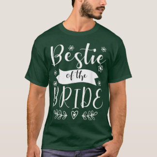 Beste vriendin van de bruid getuige trouwjurk 83 t-shirt