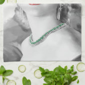 Beste vriendin van meisjes I 2 Theedoek (Gevouwen)