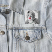 Beste vriendin van meisjes I 2 Vierkante Button 5,1 Cm (In situ)