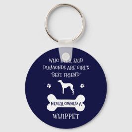 Beste vriendin van Whippet Sleutelhanger